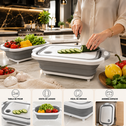 Tabla 2 en 1 Cocina Más Práctica